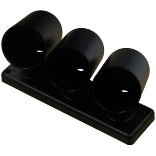 Triple 3 Way Rotating Car Dashboard Gauge Pod