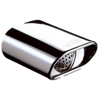 E-TECH Stainless Steel M Type Oval Car Exhaust Trim