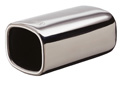 E-TECH Evo Square Stainless Steel Car Exhaust Trim