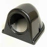 View Item Single Carbon Fibre Effect Car Dashboard Gauge Pod