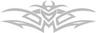 View Item E-TECH Silver Samurai Car Exterior Tattoo Stickers