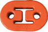 View Item Red 10mm Heavy Duty Rubber Car Exhaust Mount
