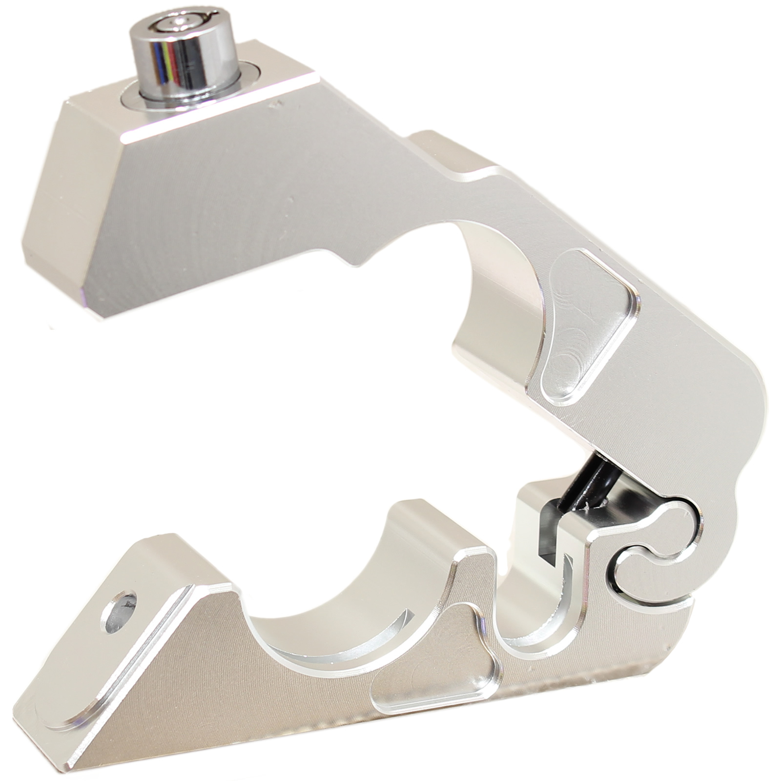 RYDE THROTLOCK SILVER MOTORBIKE/MOTORCYCLE HANDLEBAR THROTTLE GRIP