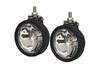 View Item E-TECH Compact Super White Round Fog Lamps Black Housing