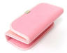 View Item E-TECH Pink Leather Adjustable Car Interior Sunglasses Holder