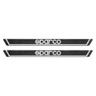 View Item Sparco Carbon Fibre Effect Car Door Sill Covers - 605mm x 35mm