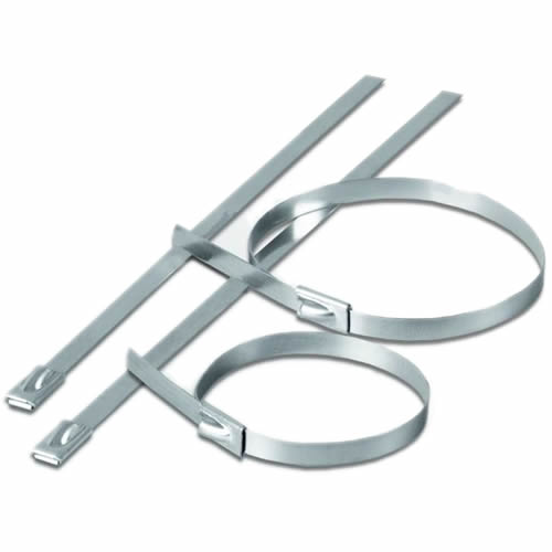 201MM STAINLESS STEEL HEAT RESISTANT CABLE TIES STRONG CAR EXHAUST/ENGINE BAY eBay