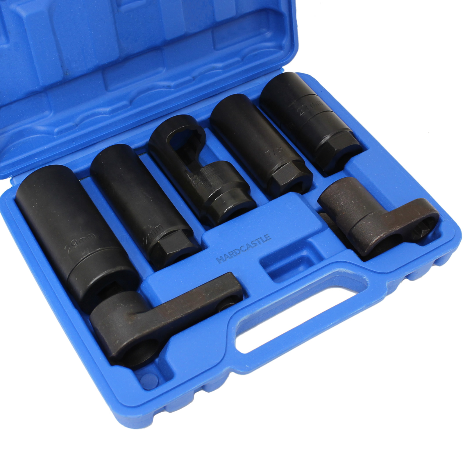 7PC OXYGEN/LAMBDA SENSOR SOCKET REMOVAL SET TOOL KIT CAR/ENGINE 22MM