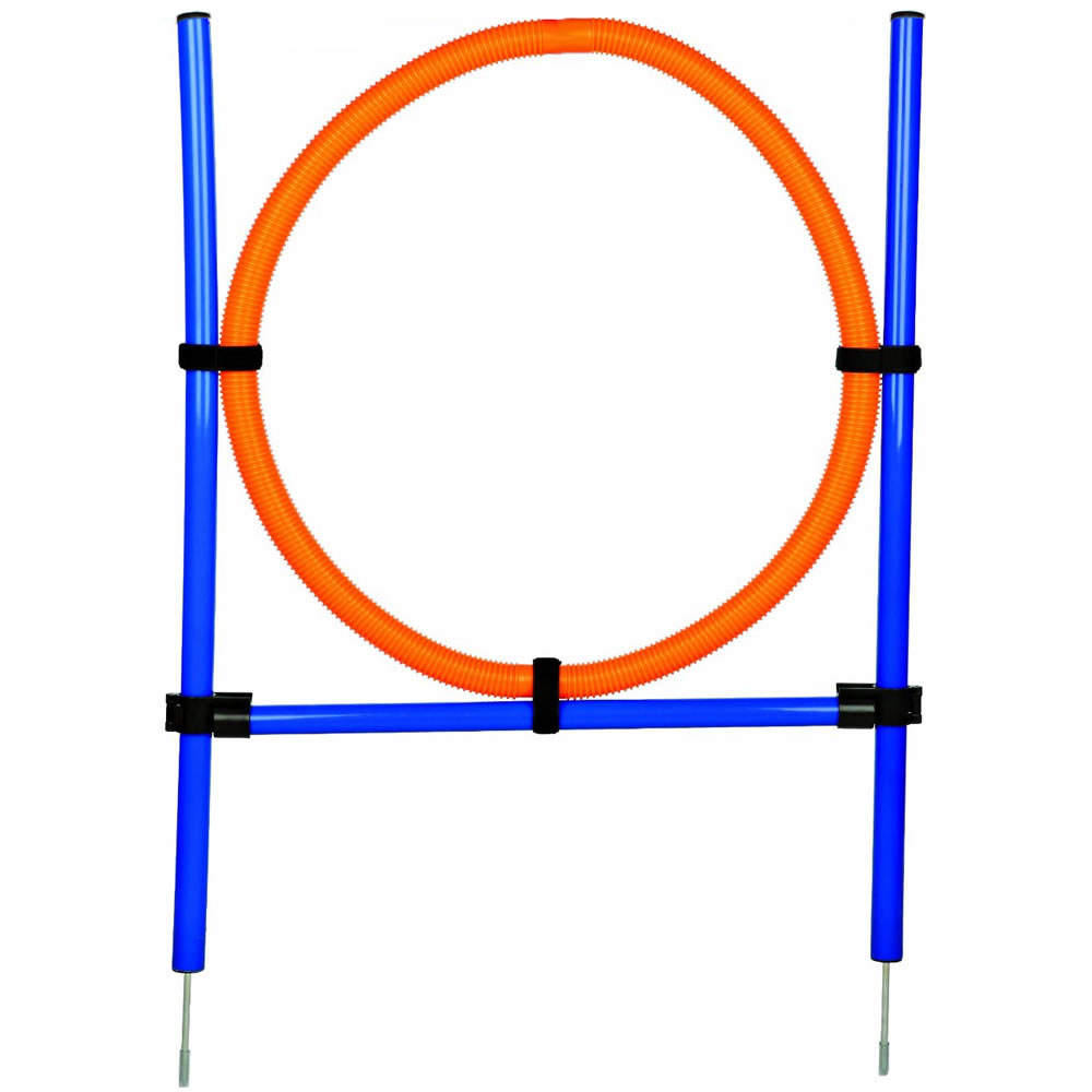 Dog Agility Adjustable Hoop Jump Exercise Equipment Obedience/Show Training