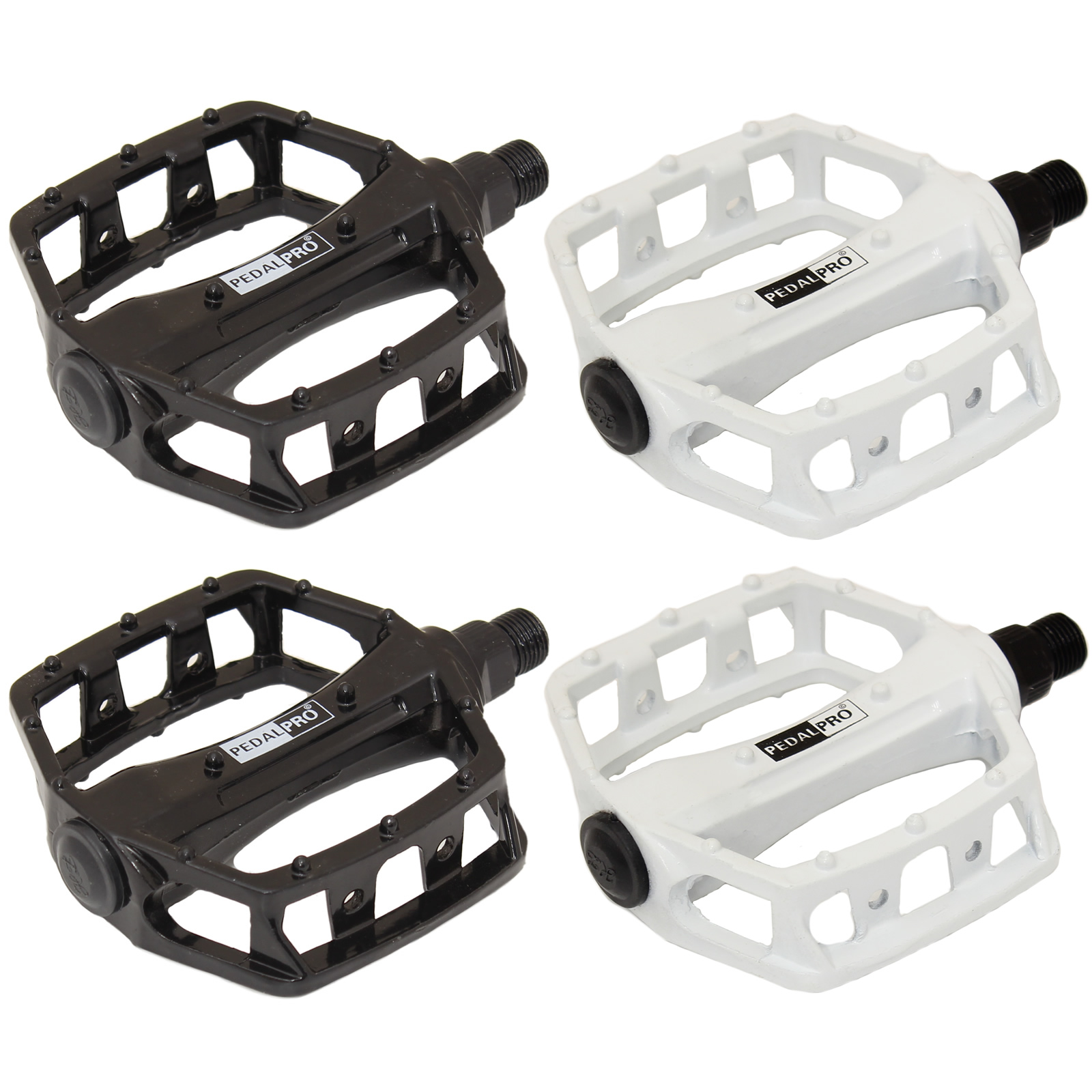 PEDALPRO ALLOY FLAT PLATFORM BIKE PEDALS 9/16” MOUNTAIN BICYCLE/MTB/BMX/CYCLE eBay