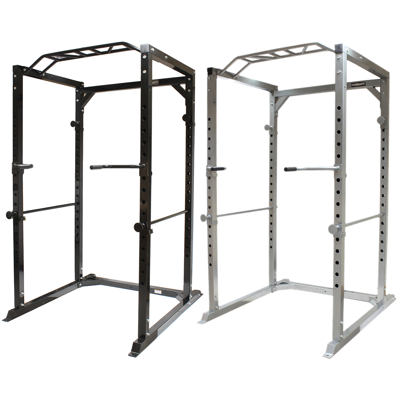 MIRAFIT 350kg Heavy Duty Olympic Full Power Cage/Rack Squat/Bench Press Home Gym eBay