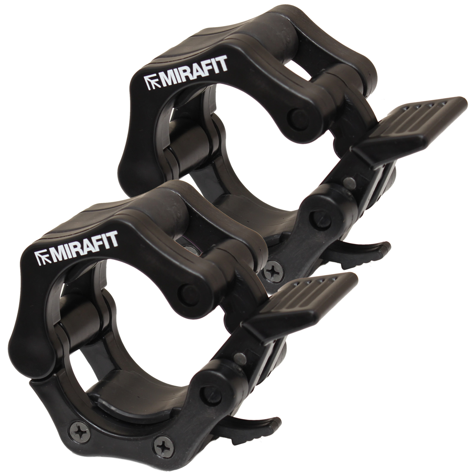 MIRAFIT 50mm Olympic Weight Bar Collars Barbell/Dumbbell Locking Spring