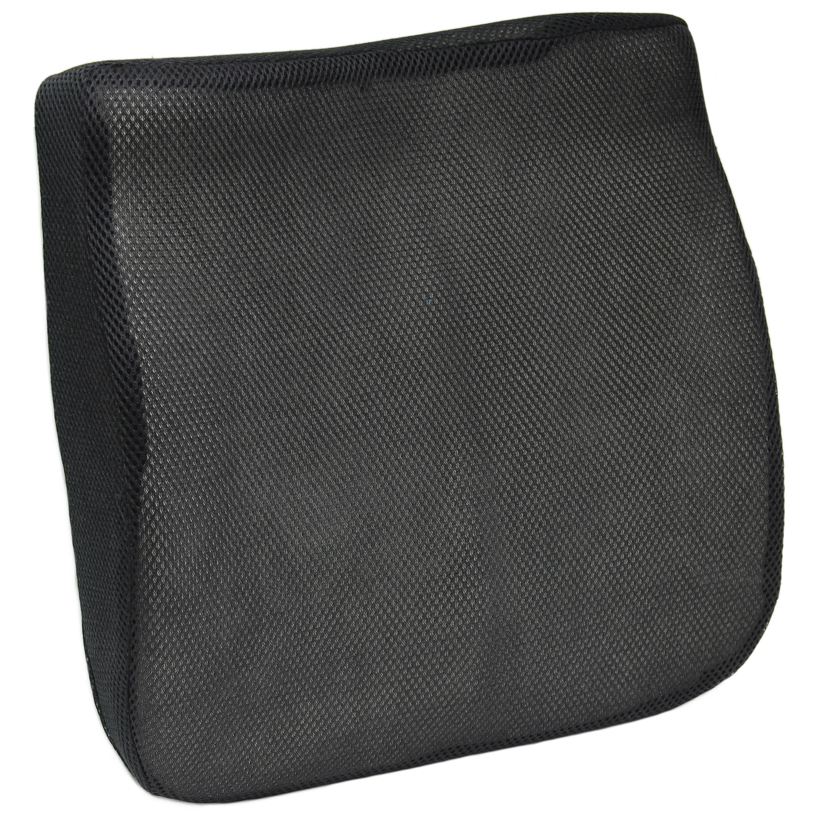 BLACK MESH MEMORY FOAM CAR/VAN LOWER BACK/SEAT BASE CUSHION LUMBAR SUPPORT/WEDGE eBay