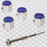 View Item Richbrook Ford Logo Anti Theft Licensed Alloy Wheel Valve Caps 5500.05