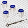 View Item Richbrook RS Logo Anti Theft Ford Licensed Alloy Wheel Valve Caps 5500.06