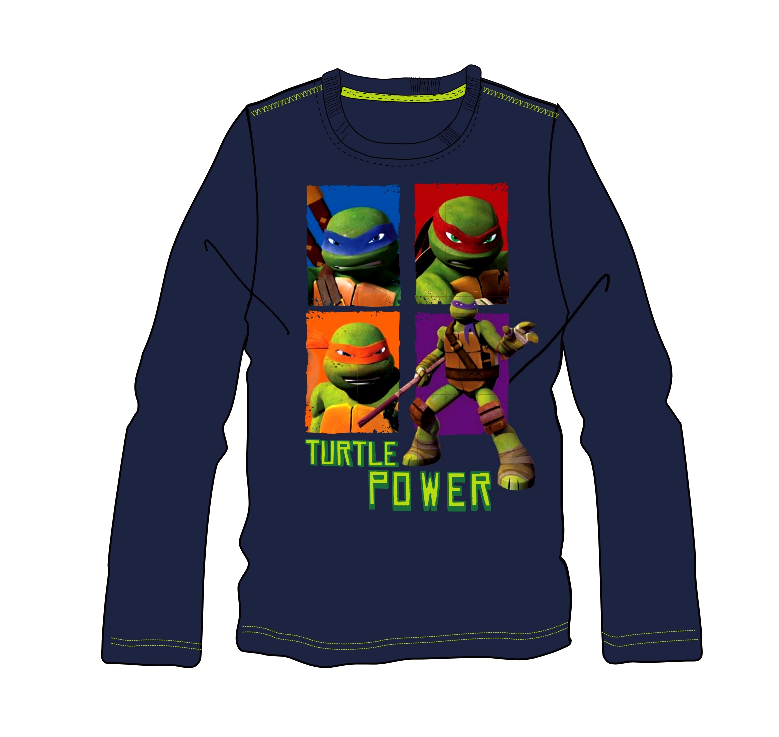 teenage mutant ninja turtles long sleeve shirt