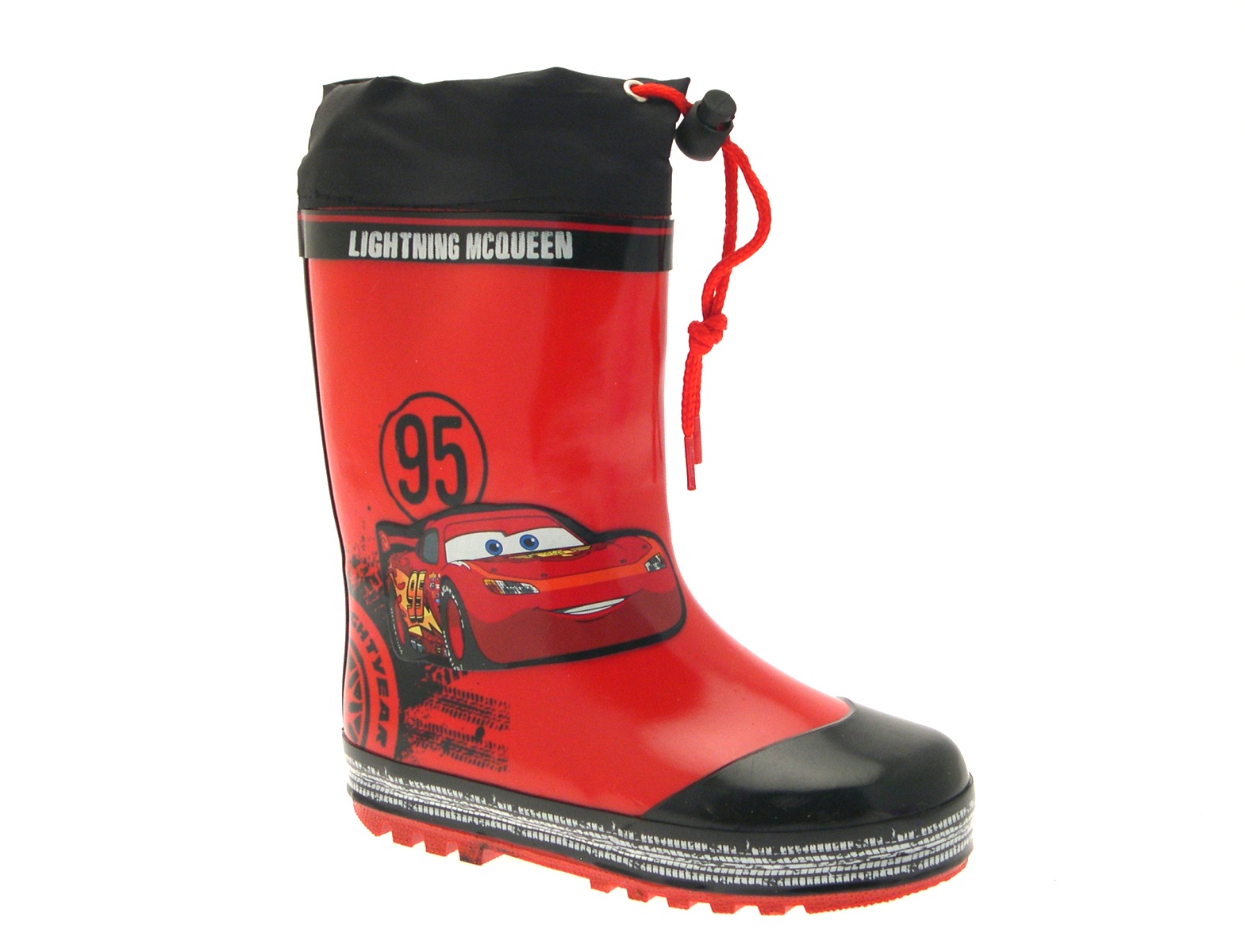 Disney Cars Lightning McQueen Rubber Snow Boots Wellies Wellingtons