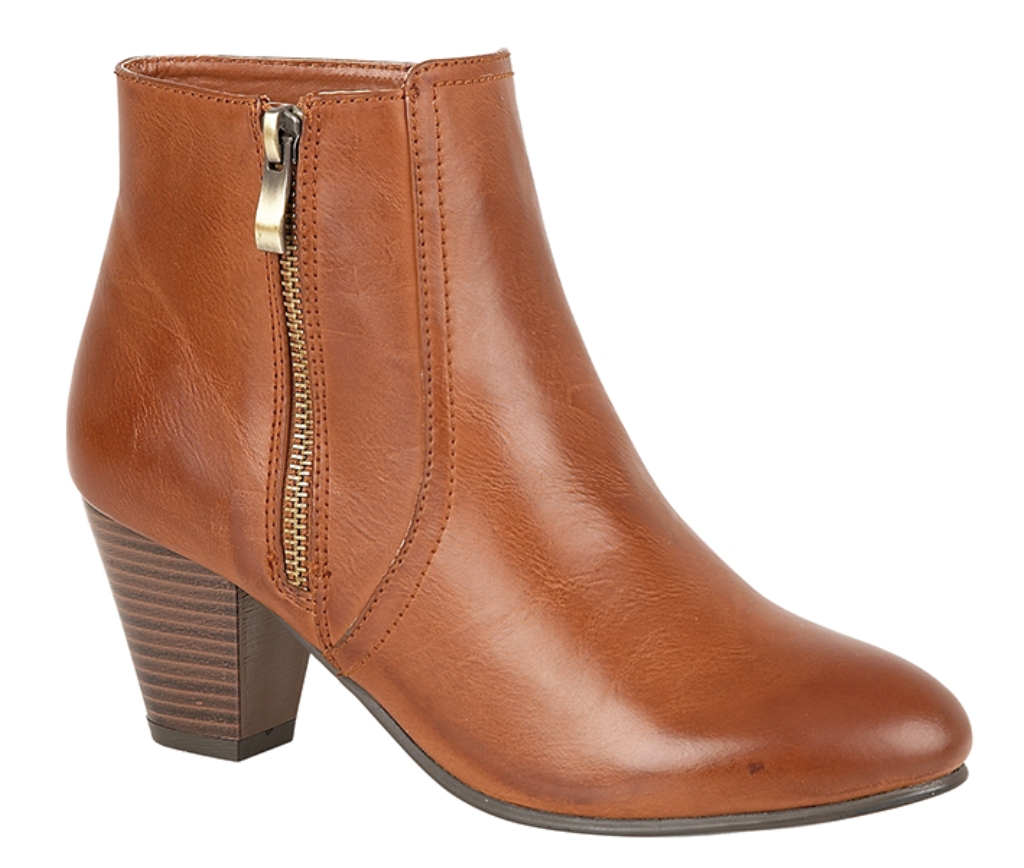 womens cuban heel ankle boots
