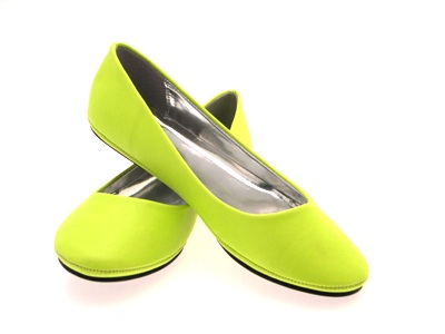 fluro yellow pumps