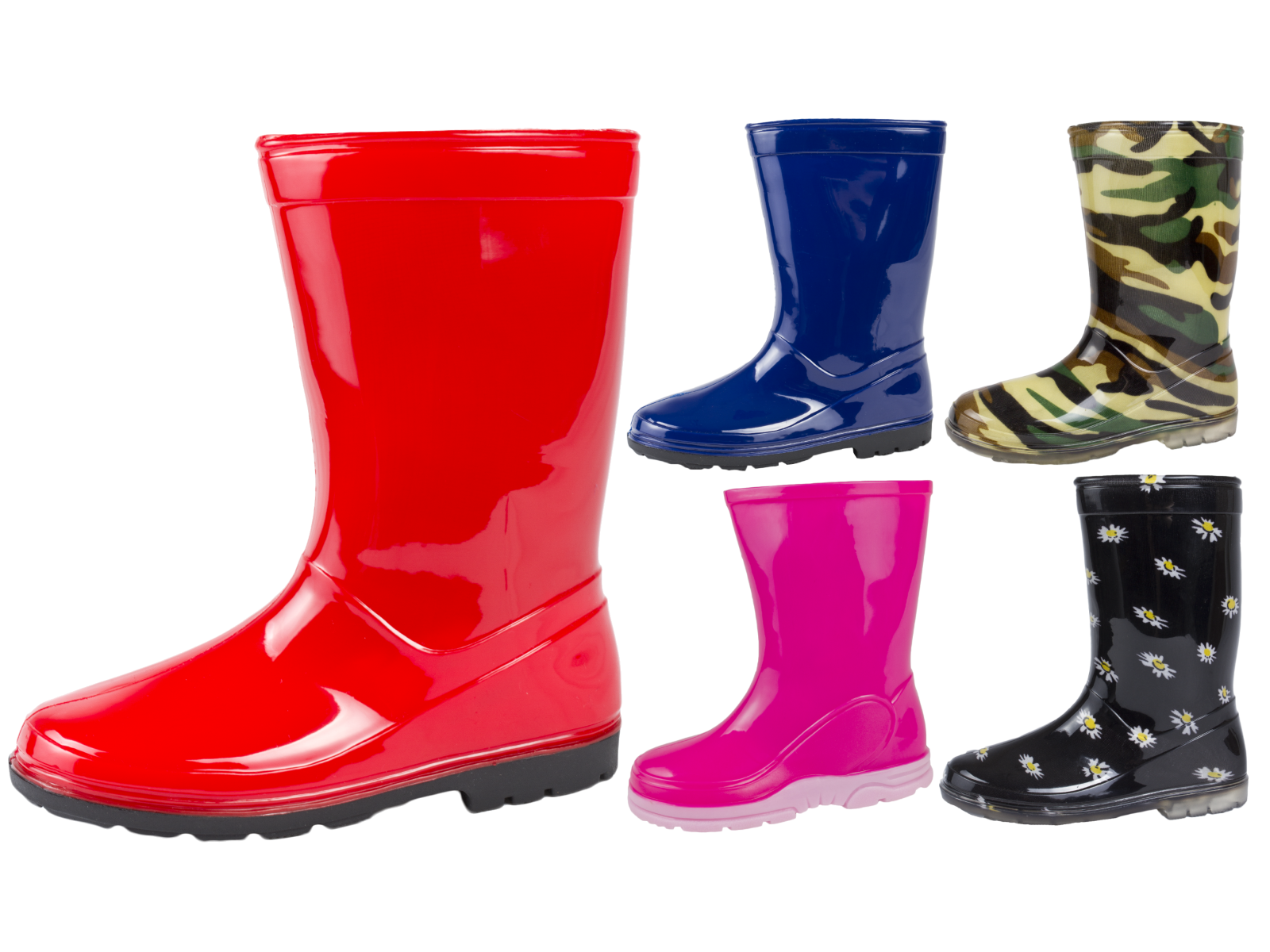 mid calf length wellies