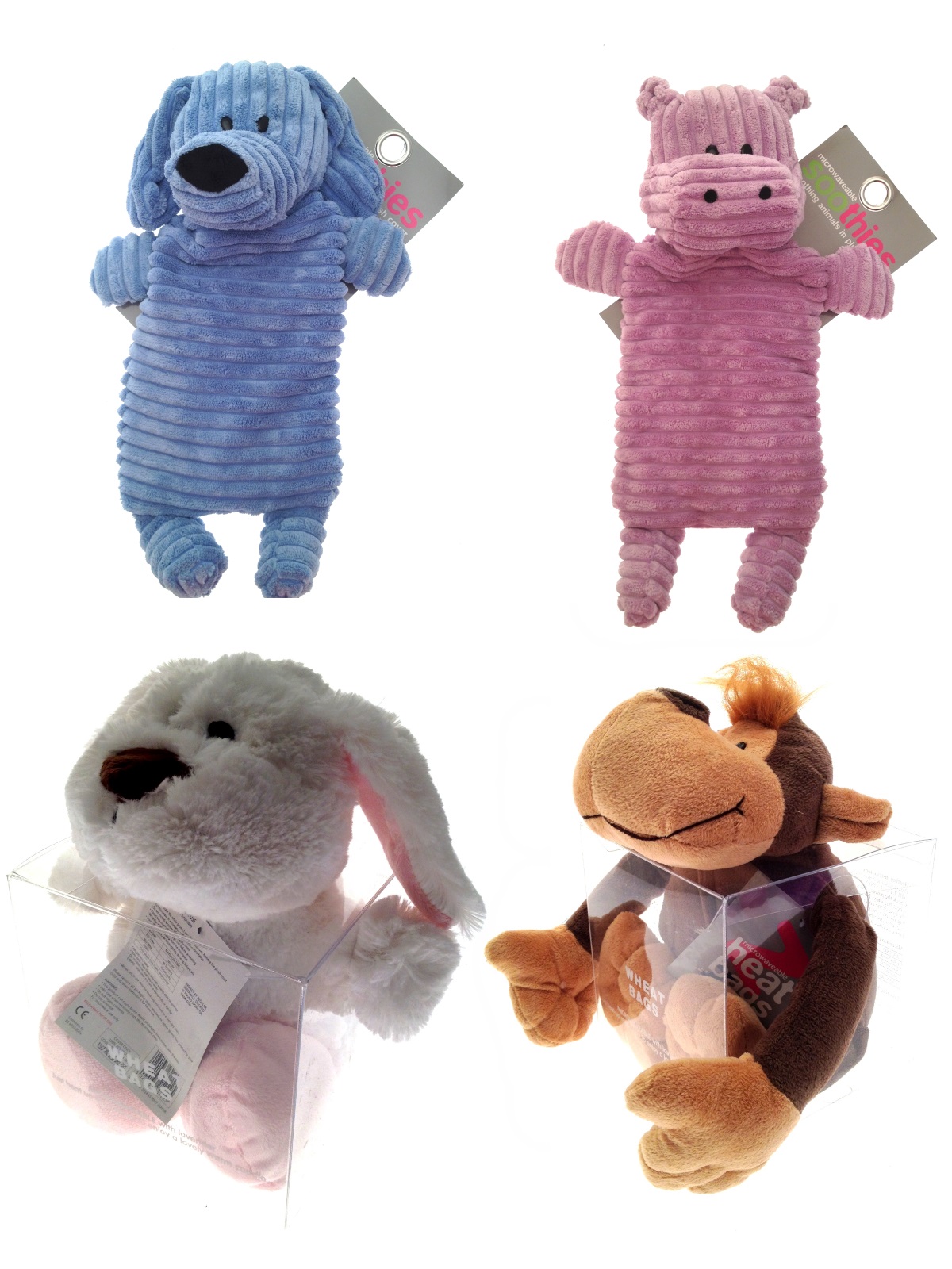 Animal Wheat Bag Microwavable Heat Bag Plush Soft Heated Teddy Toy Warmer Gift - Picture 15 of 15