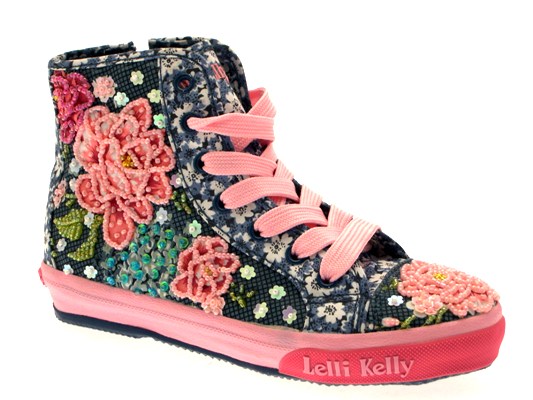 lelli kelly canvas pumps