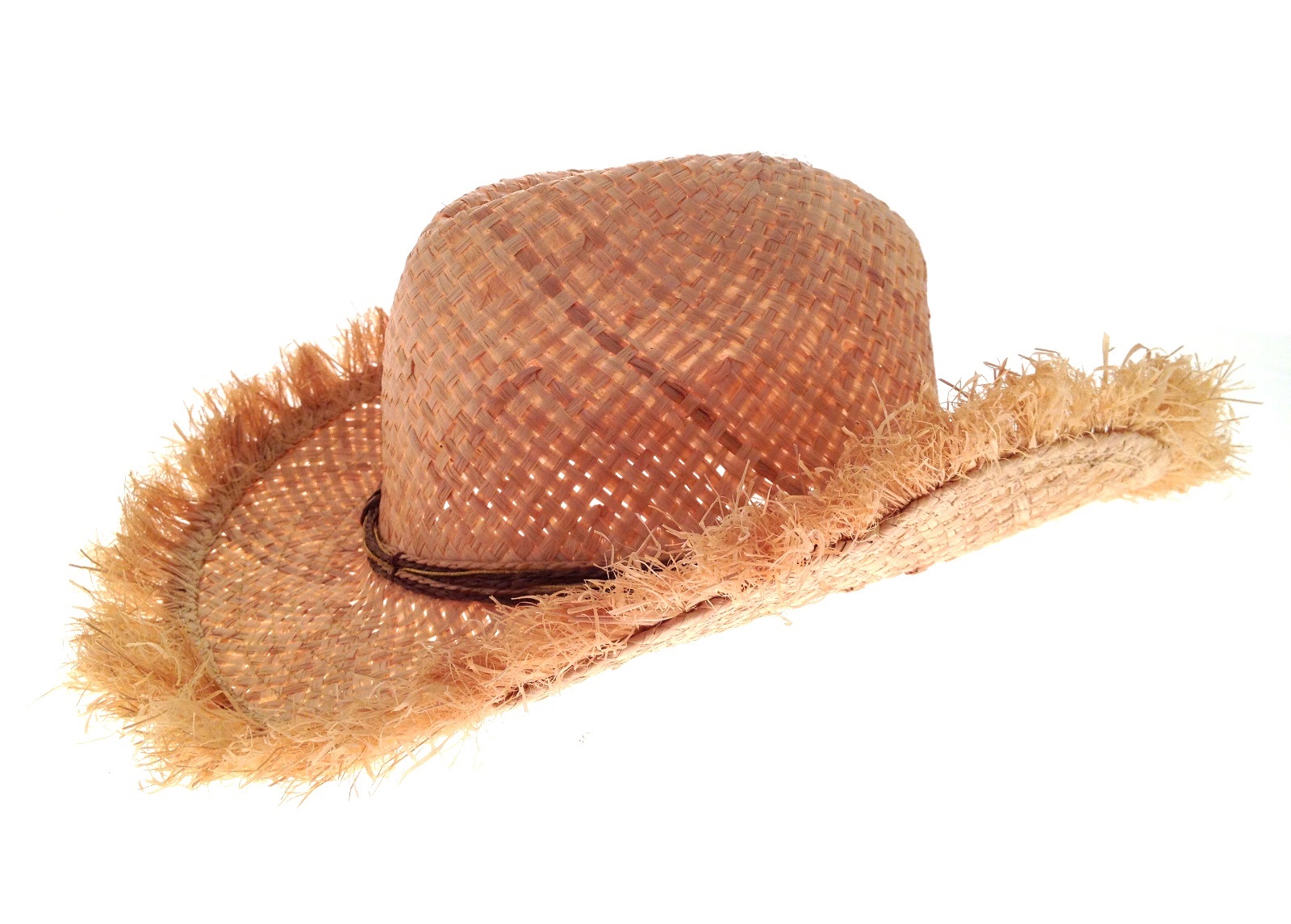 womens straw cowboy sun hat