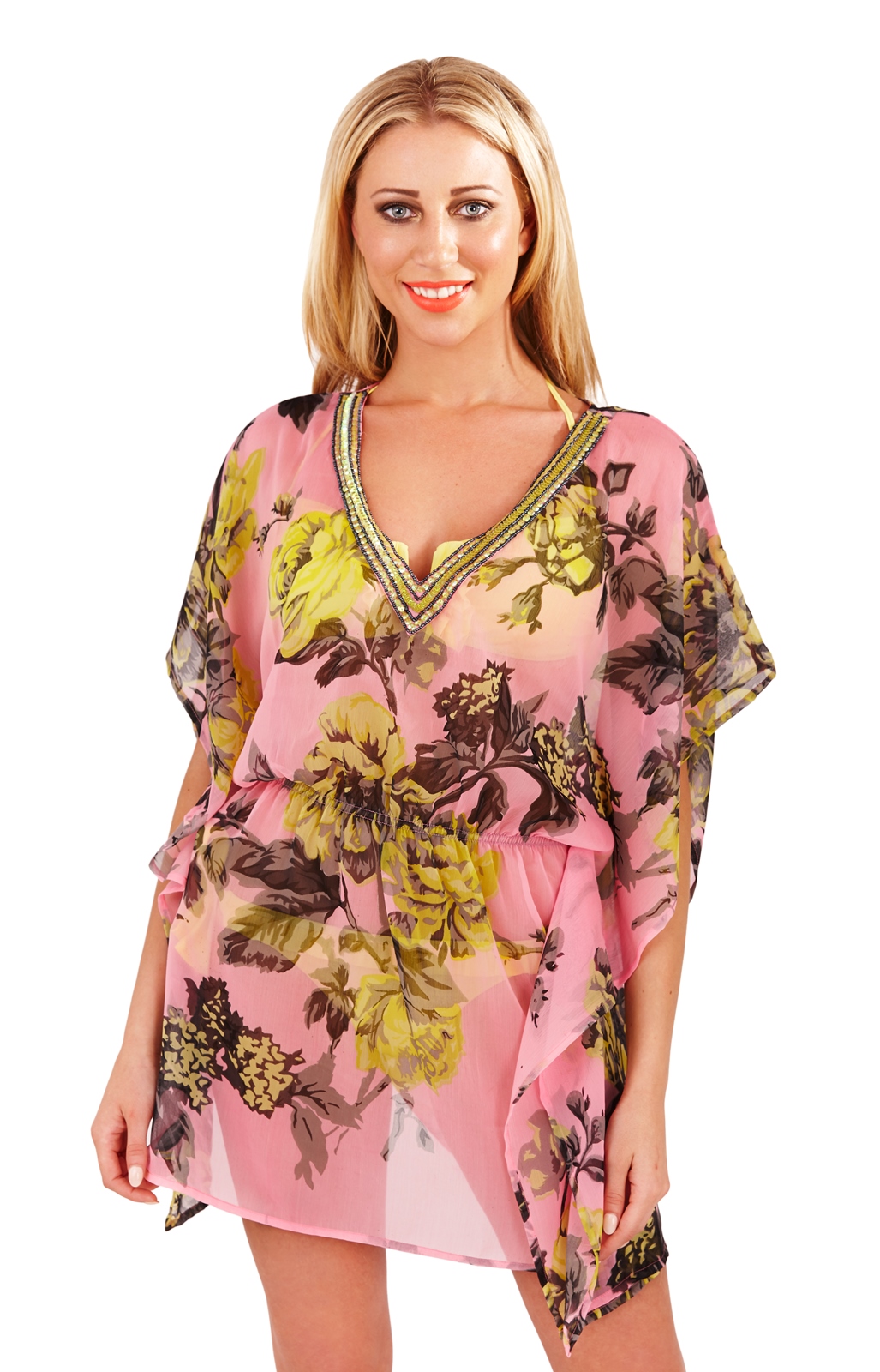 sequin kaftan