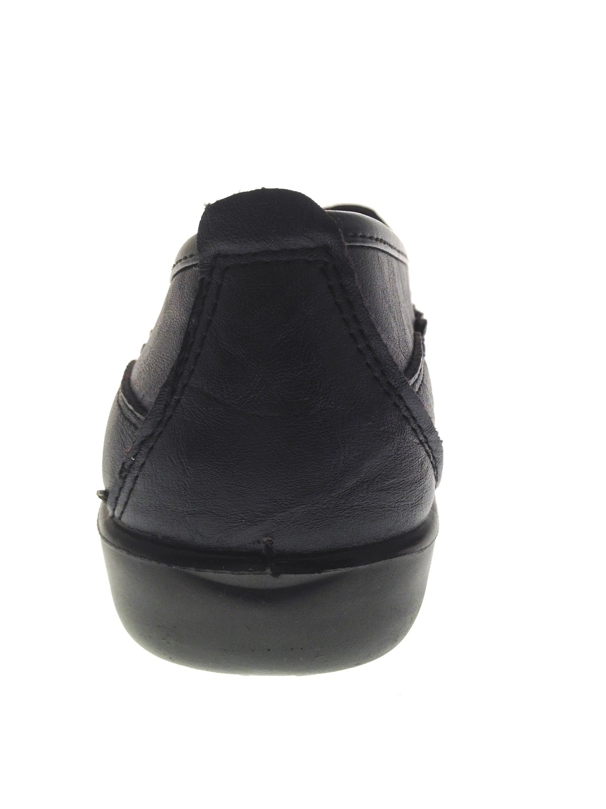 Womens Faux Leather Comfort Loafers Cut Out Shoes Casual Summer Flats Size 3-8