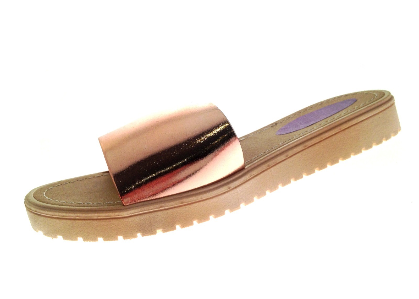 Womens Jelly Mules Summer Beach Sandals Flat Jellies Flip Flops Shoes