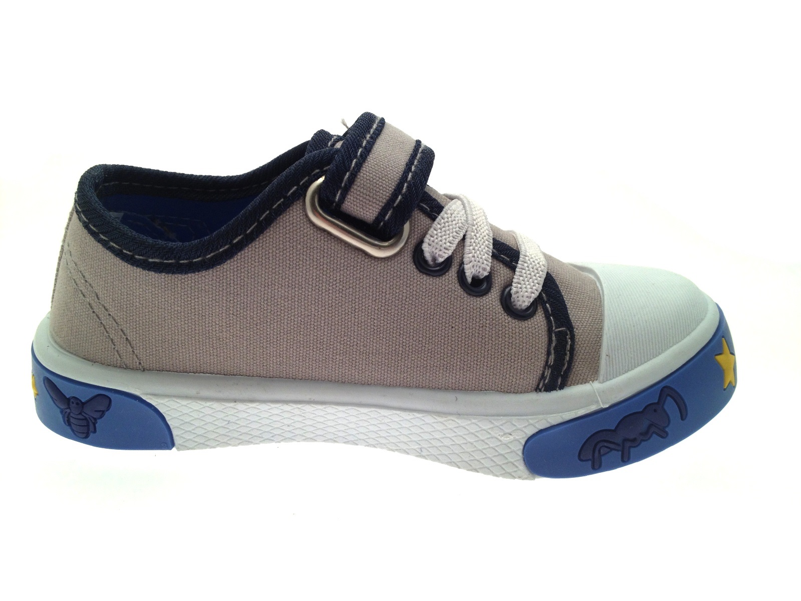 childrens canvas velcro shoes