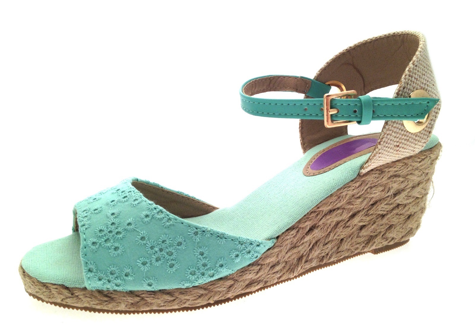 womens wedge sandals slip on