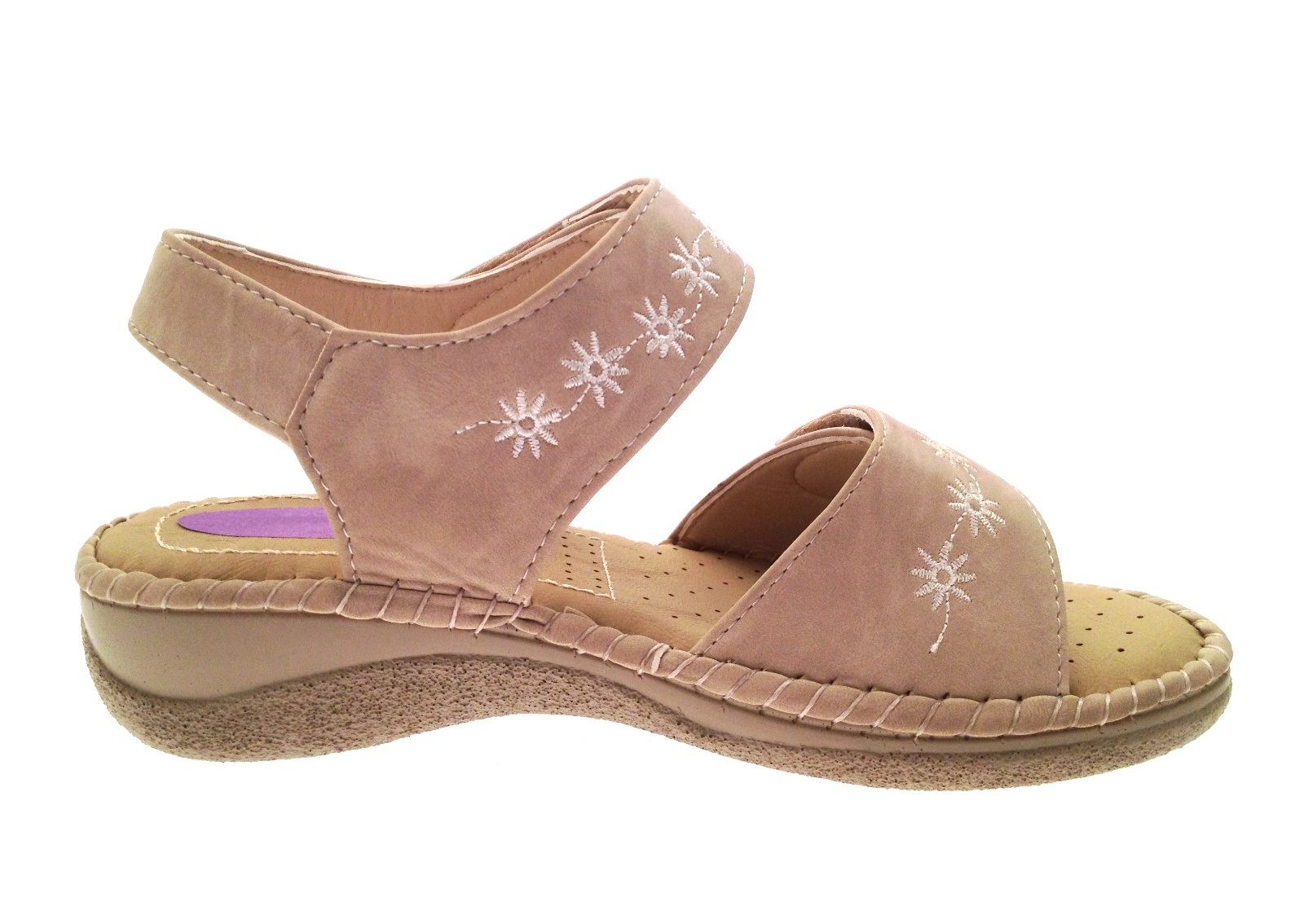 womens wide adjustable sandals