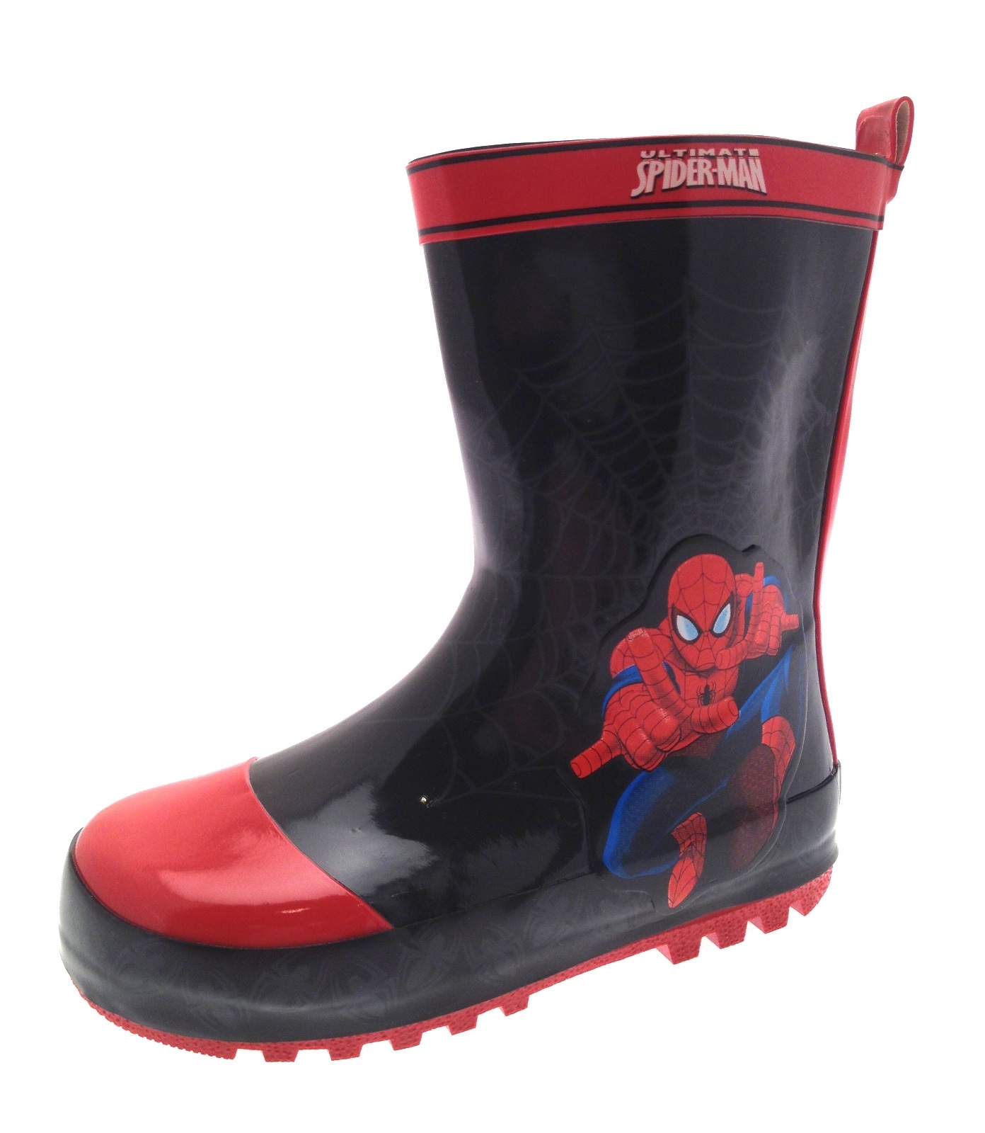 Spiderman Wellington Boots Boys Marvel Superhero Wellies