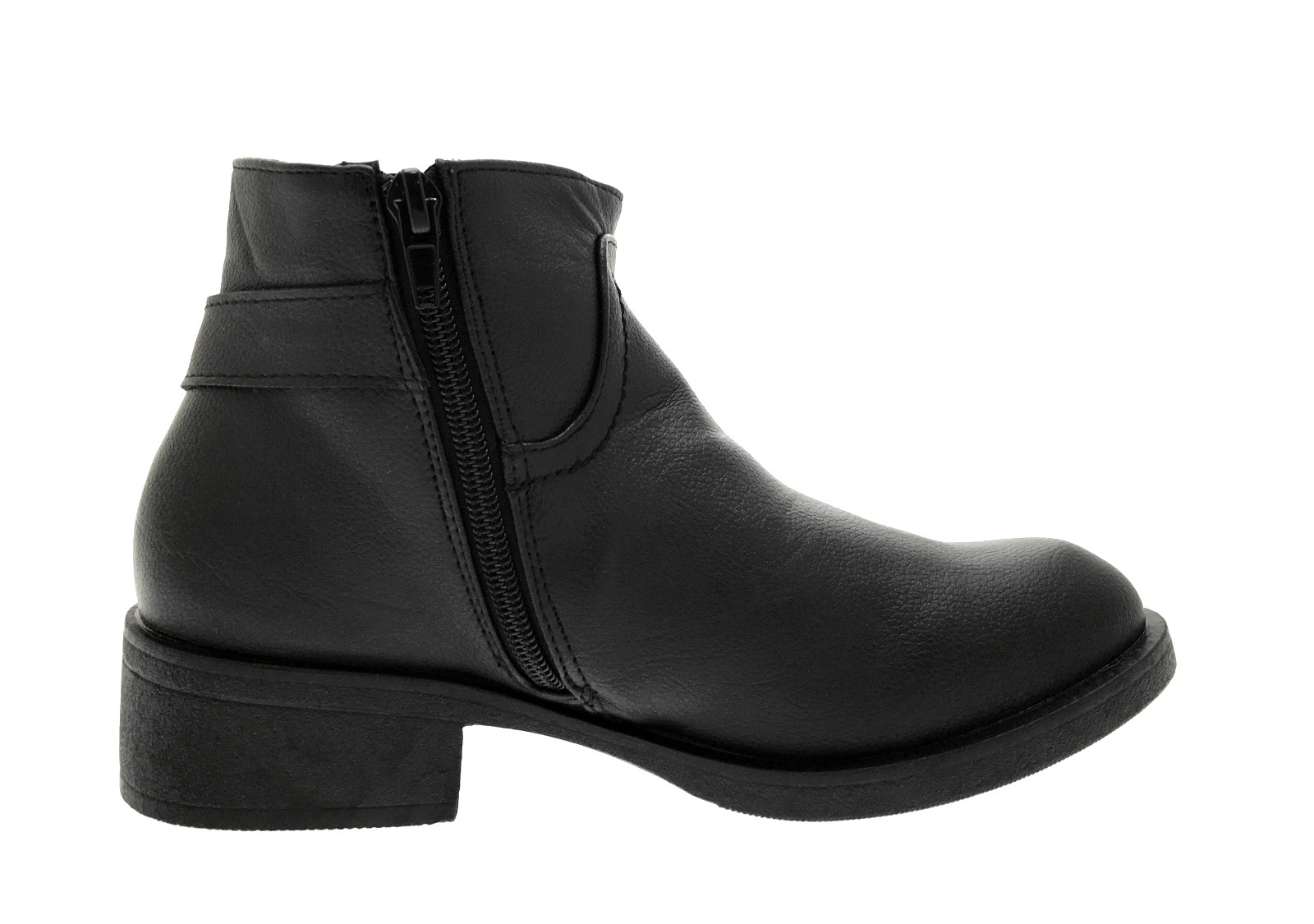 ladies mid calf biker boots
