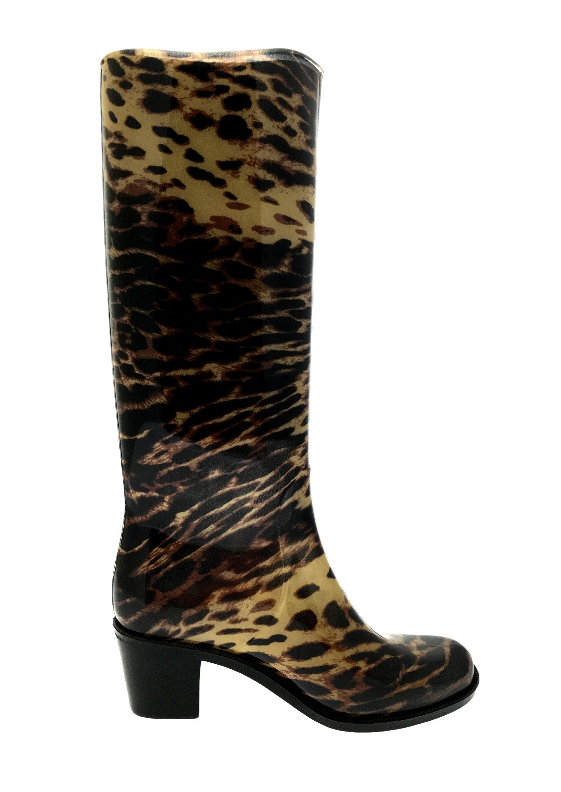 heeled waterproof boots