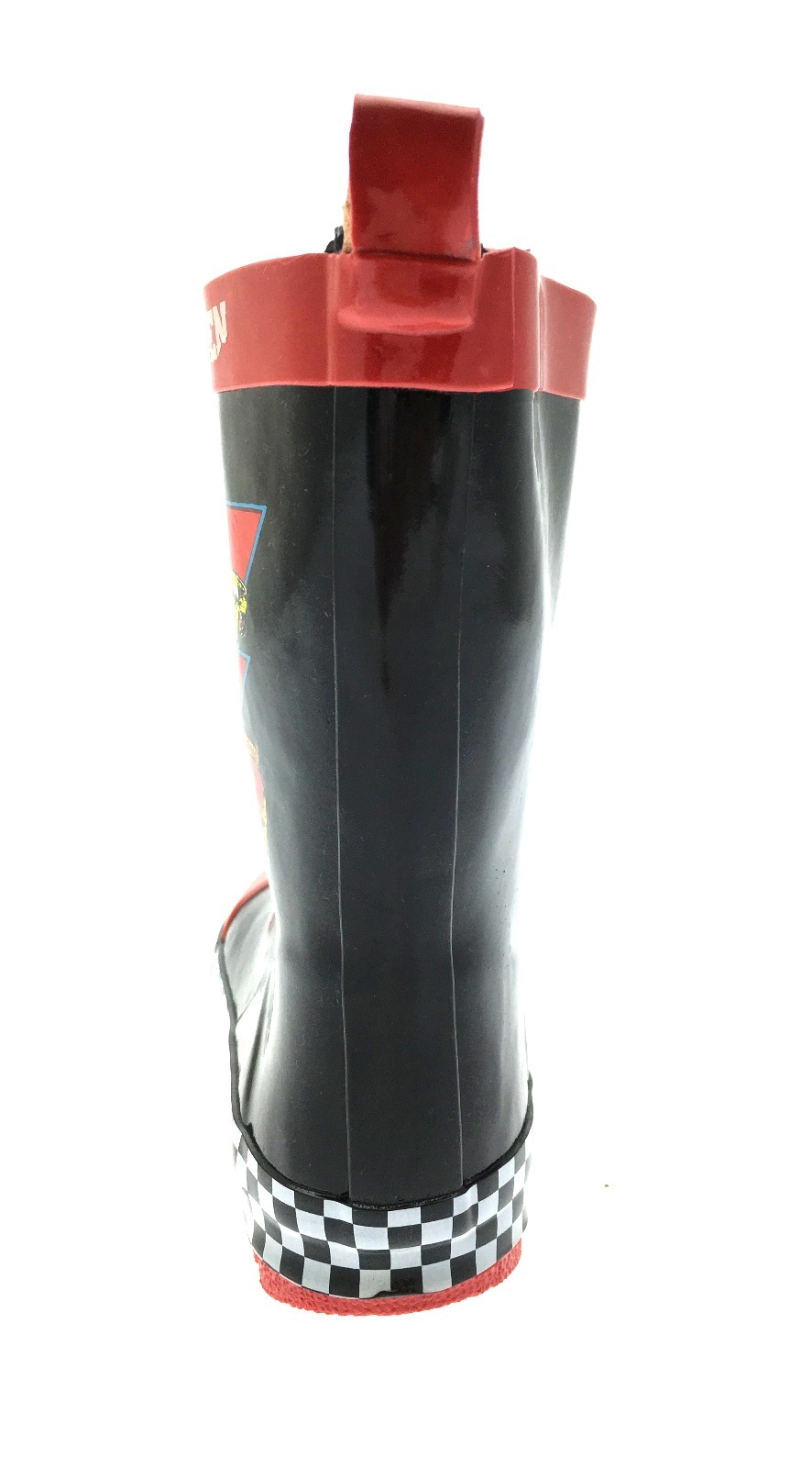 Disney Cars Lightning McQueen Rubber Wellington Snow Boots Rain Wellies Size