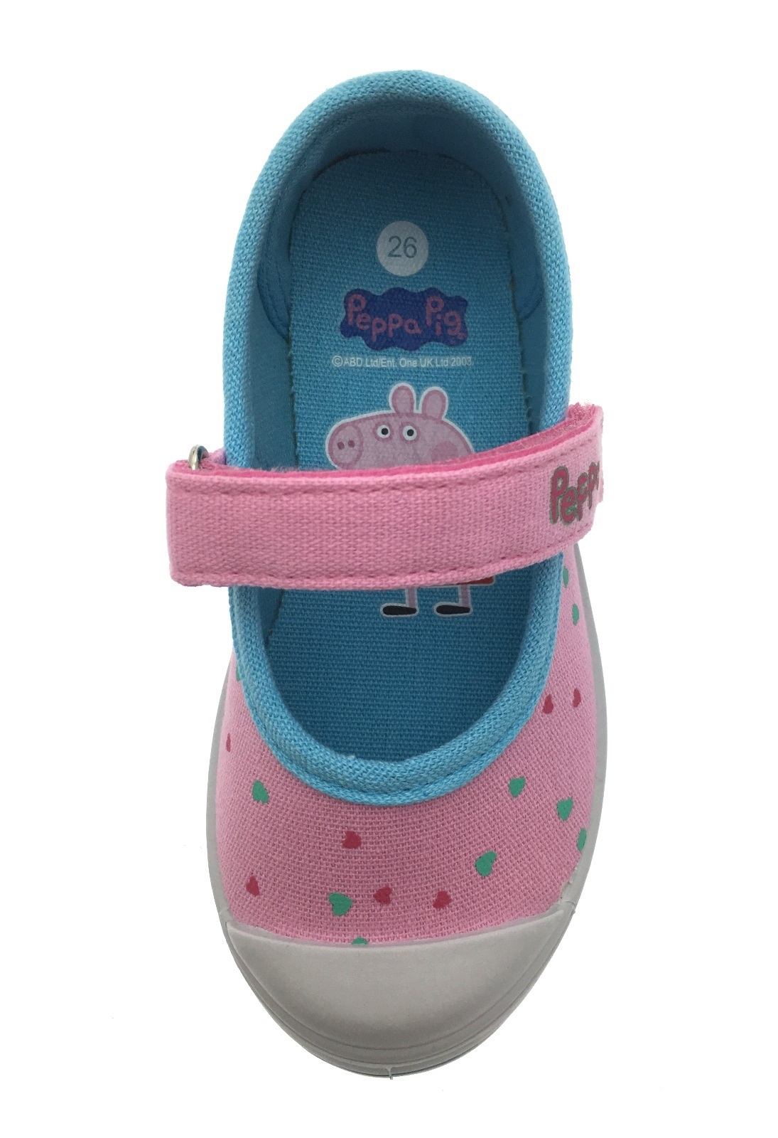 Kids Girls Peppa PIG Canvas Pumps Skate Trainers Pink Summer Shoes Size UK 4 11 eBay