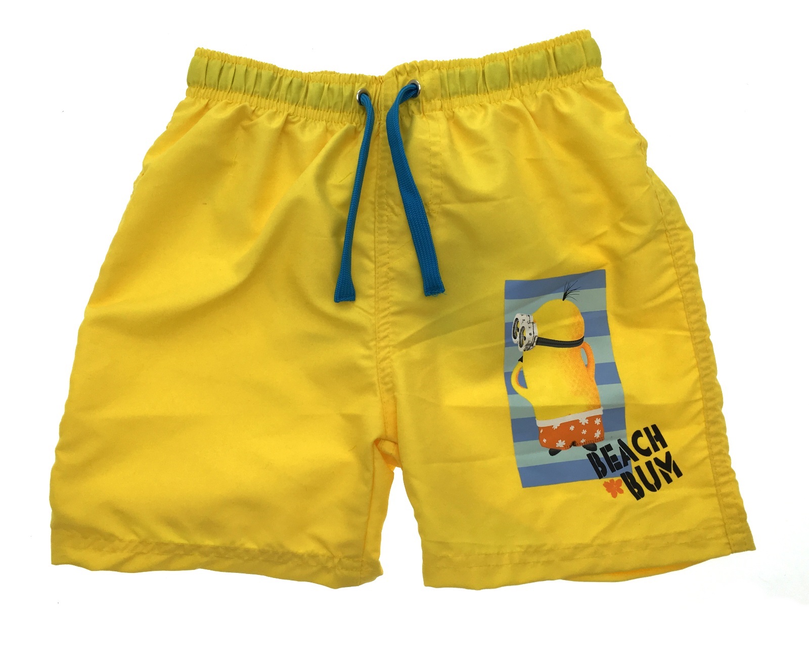 Boys Despicable Me Minions Swim Shorts With Magic Print Swimming Trunks Size