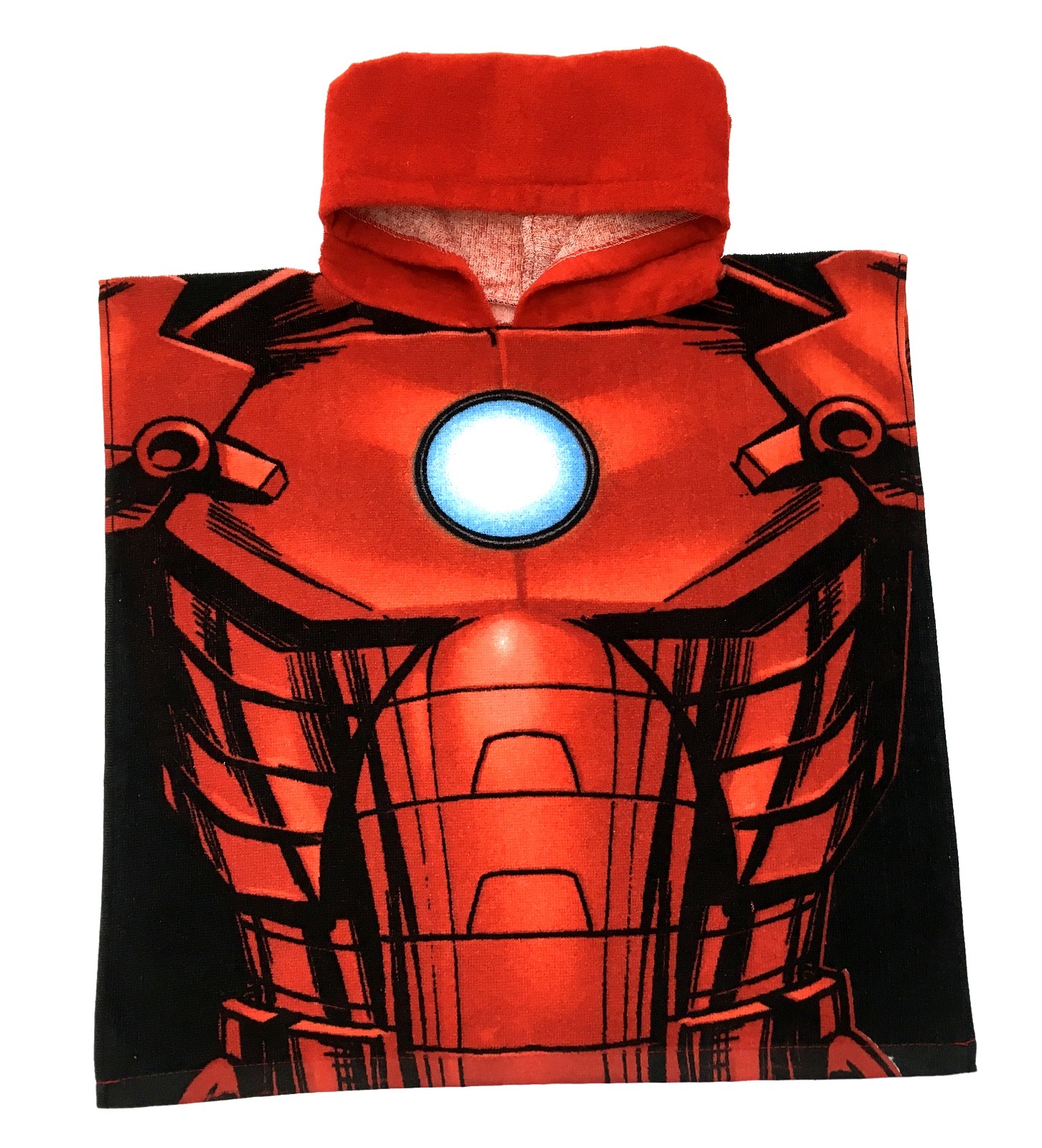 Kids Official Character Ponchos Hooded Beach Bath Towels Girls Boys