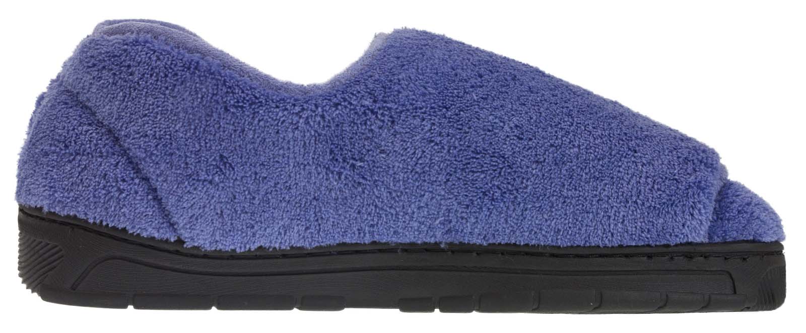Womens Extra Wide Fit Adjustable Slippers Orthopaedic Diabetic Comfort Shoe Size - Picture 9 of 13