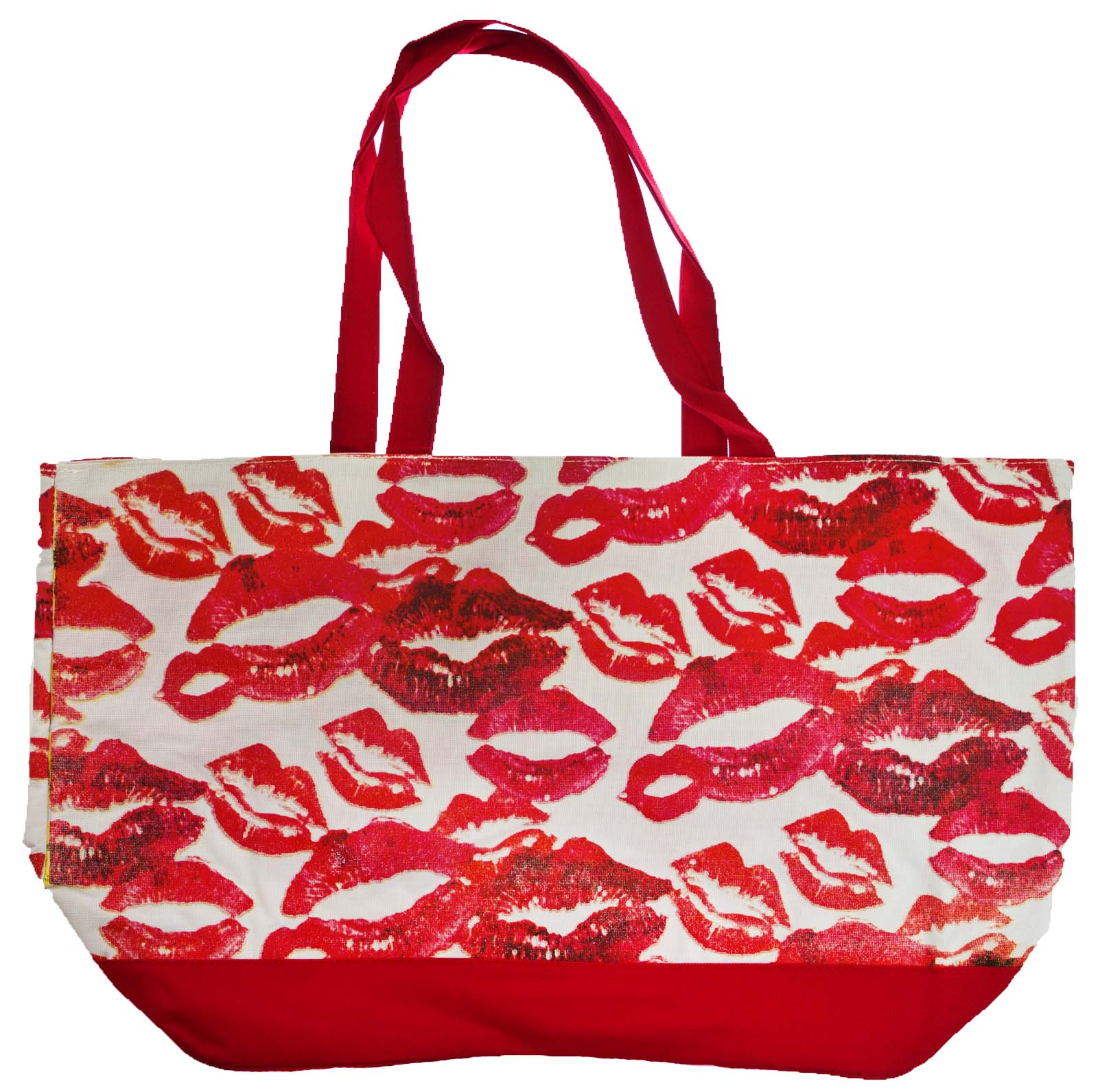 Womens Canvas Beach Bag Shoulder Tote Summer Holiday Reusable Shopping