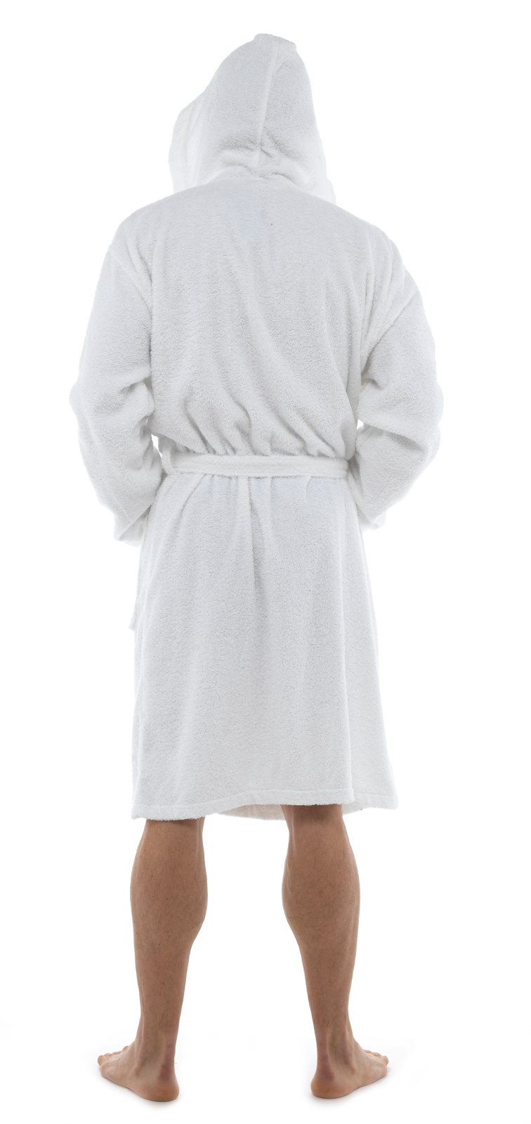 Mens Pure 100 Cotton Luxury Hooded Terry Towelling Bath Robes Dressing