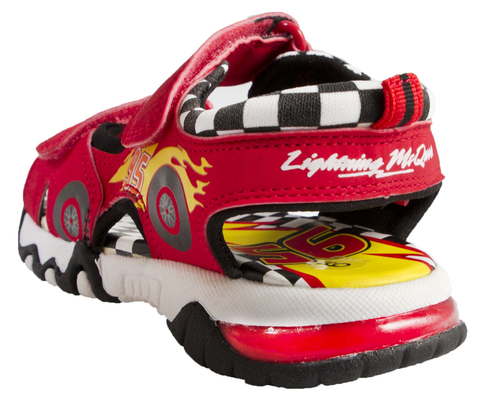 lightning mcqueen light up shoes