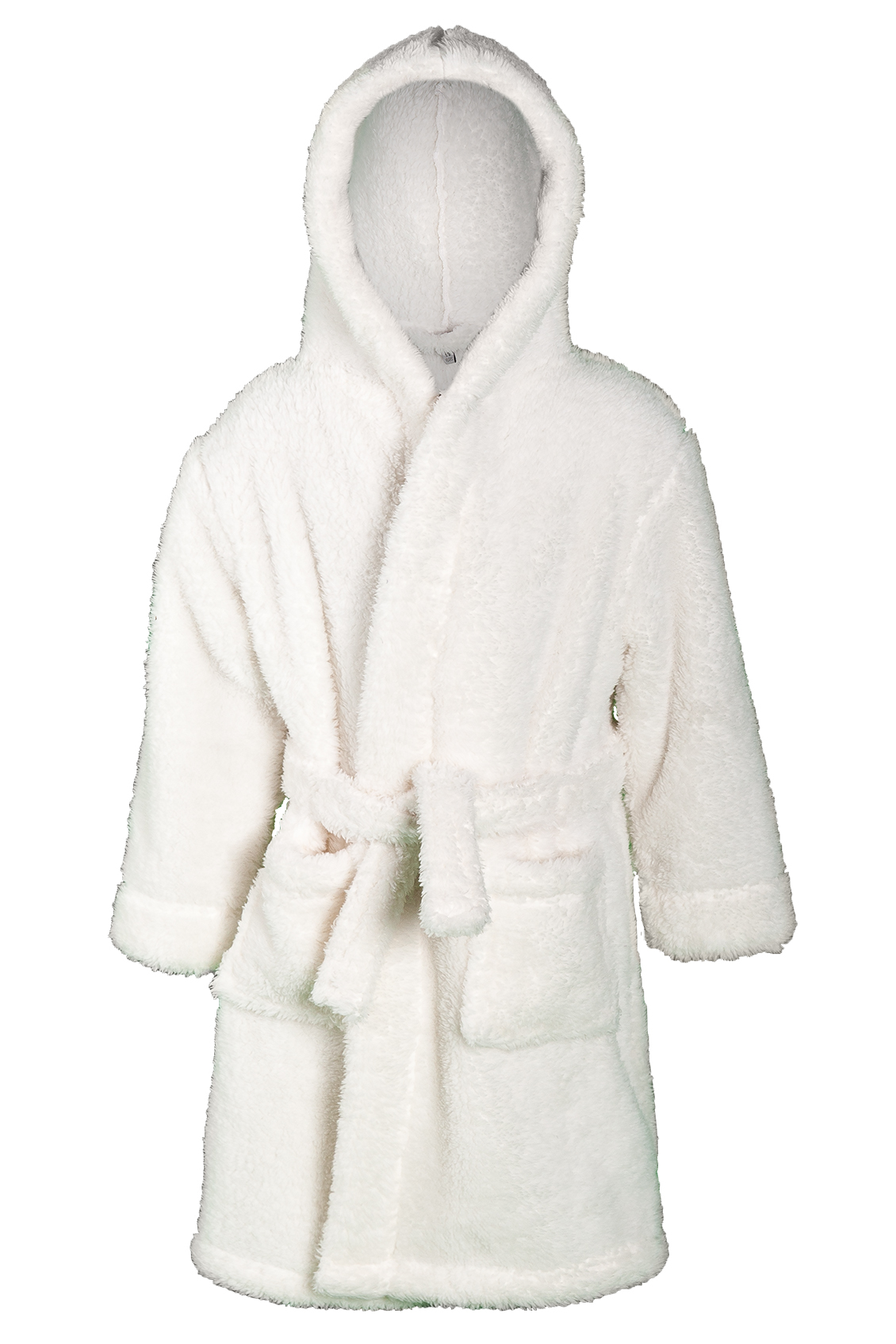 kids white dressing gown