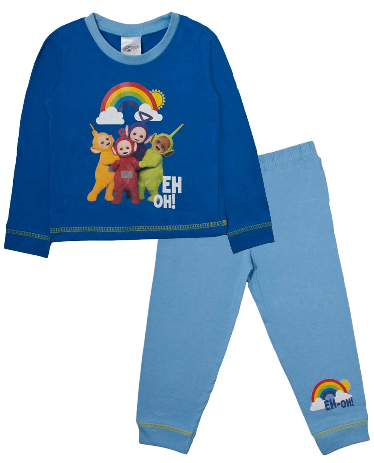 Boys Girls Teletubbies Pyjamas Pjs Full Length PJ Set Infant Nightwear
