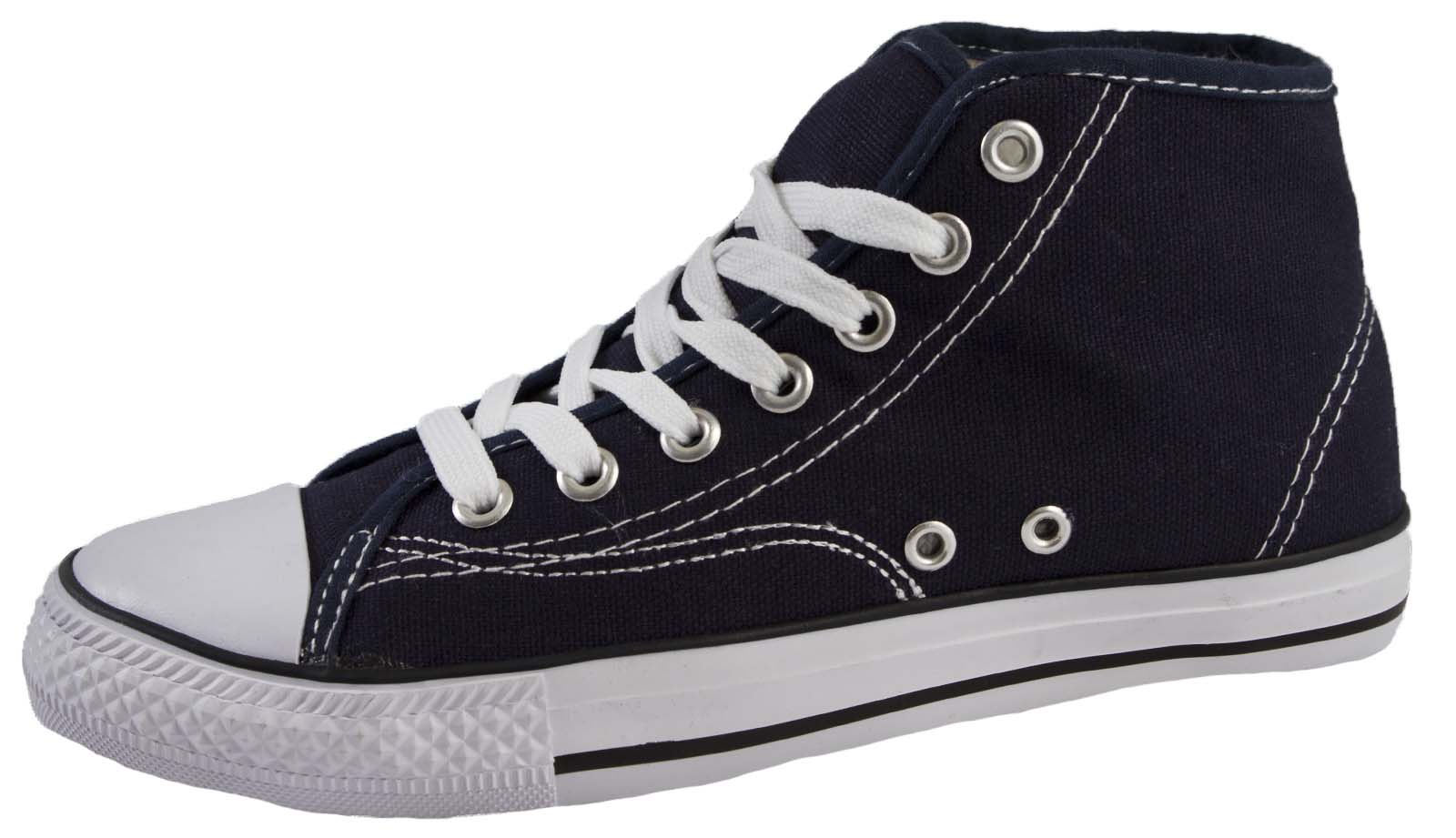 high ankle canvas shoes for women