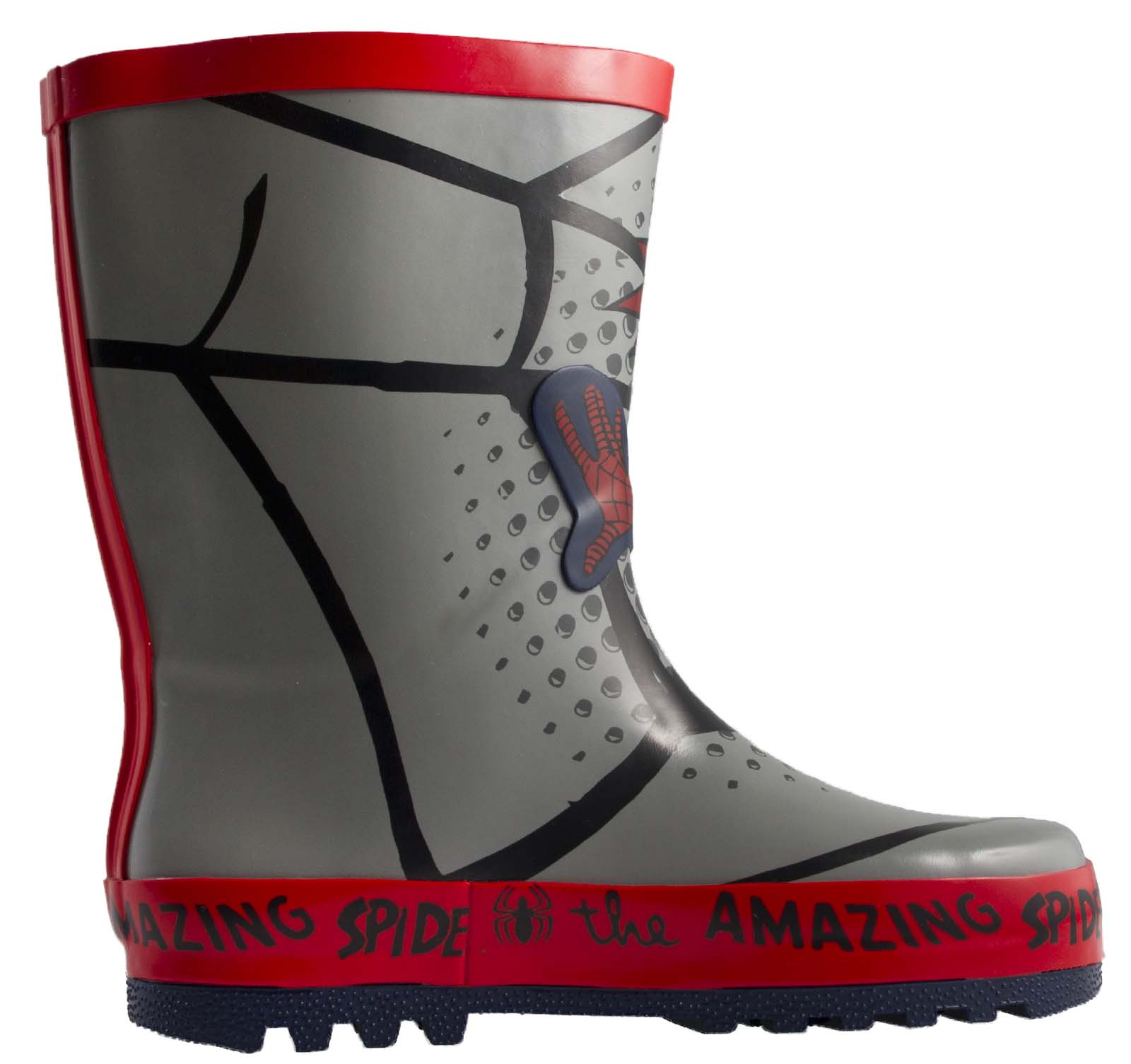 Spiderman Wellington Boots Boys Marvel Superhero Wellies