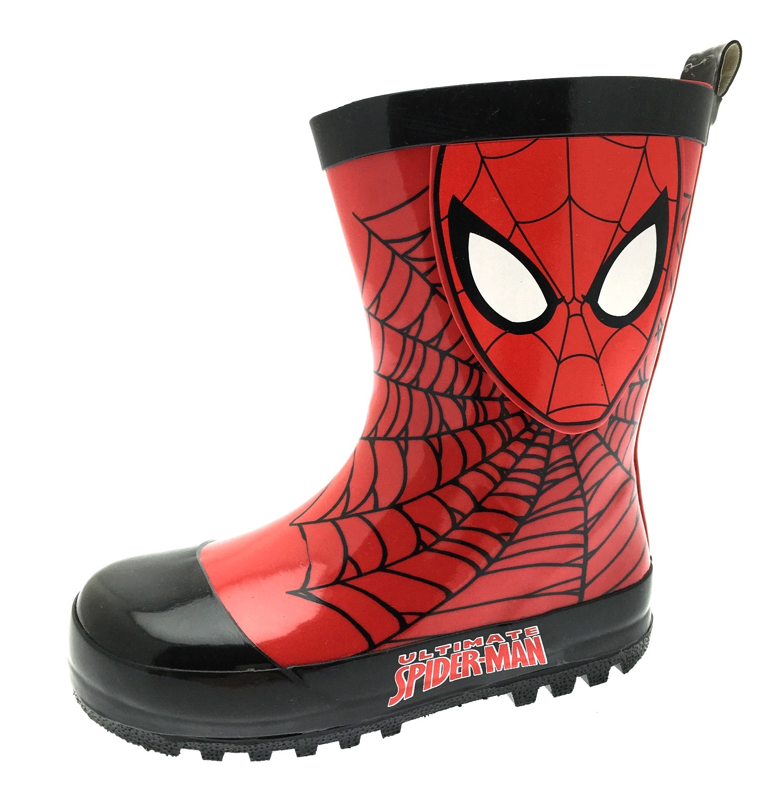 Spiderman Wellington Boots Boys Marvel Superhero Wellies Rubber Snow 