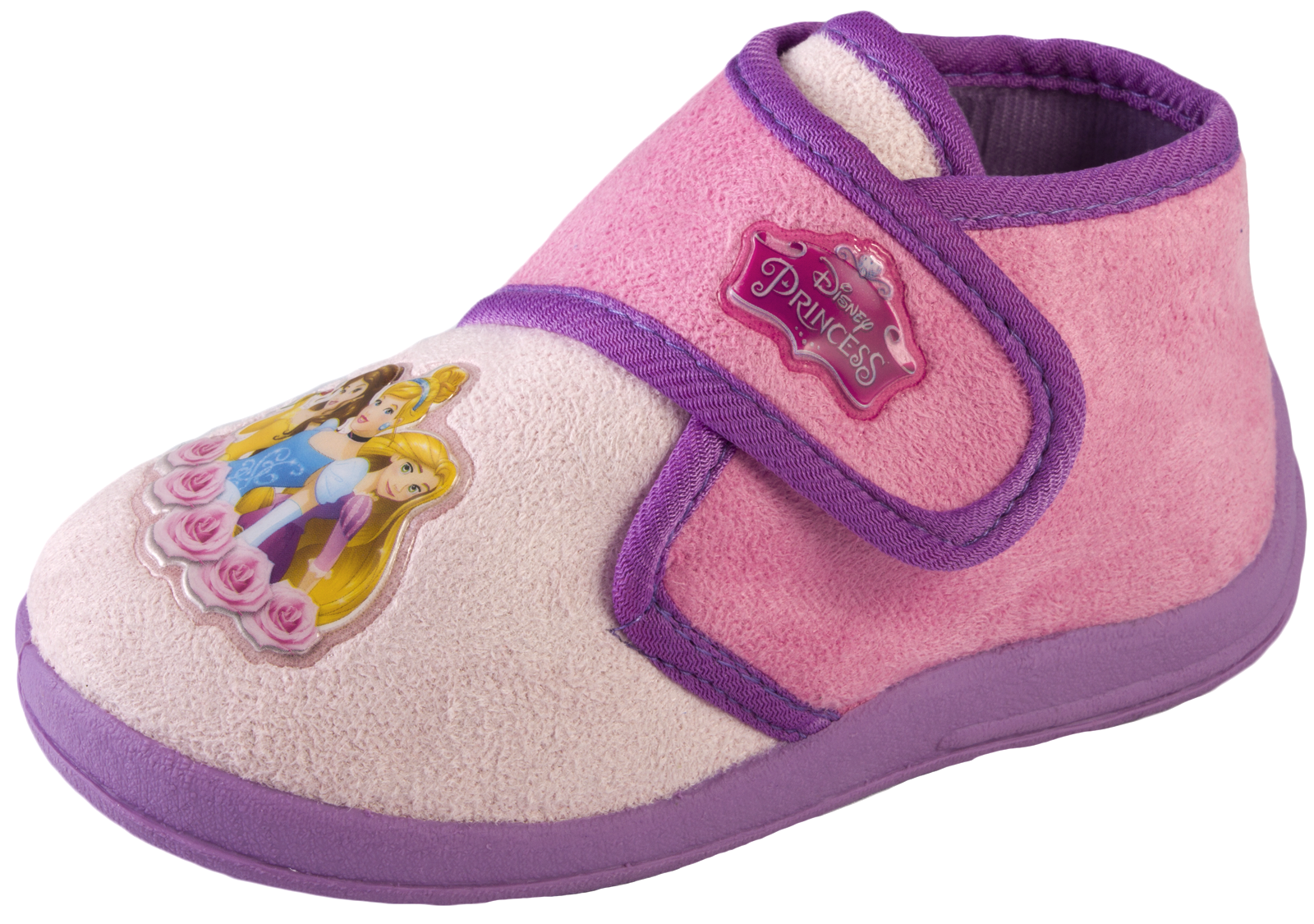 Kids Girls Disney Princess Slippers Shoes Novelty Booties Xmas Gift